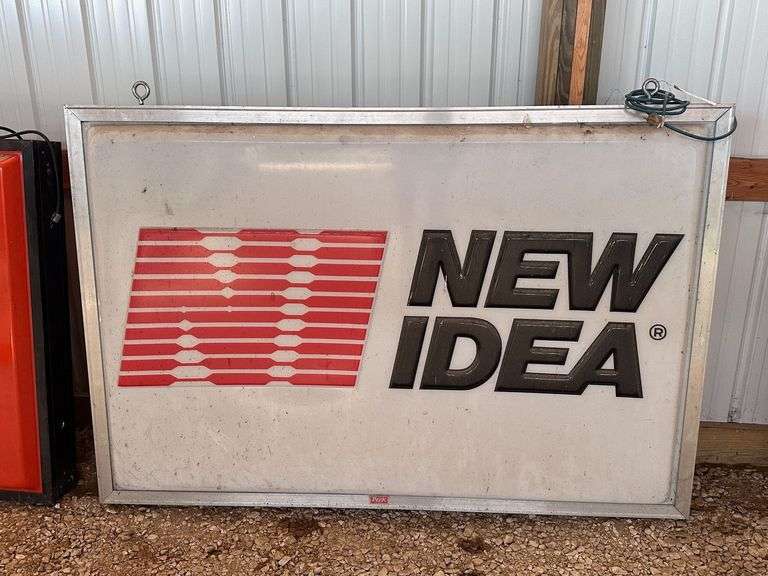 New Idea Lighted Double Sided Bubble Sign image