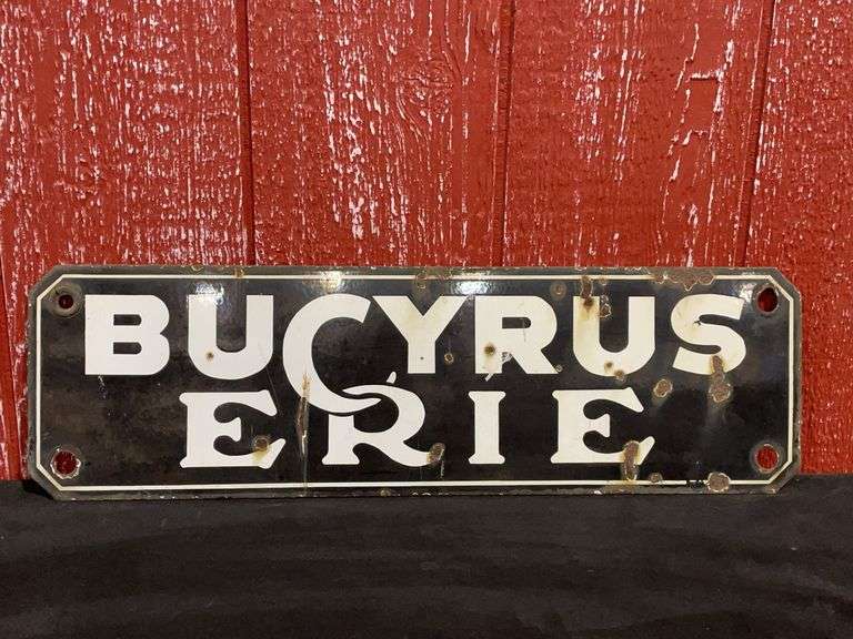 Bucyrus Erie SSP Sign image