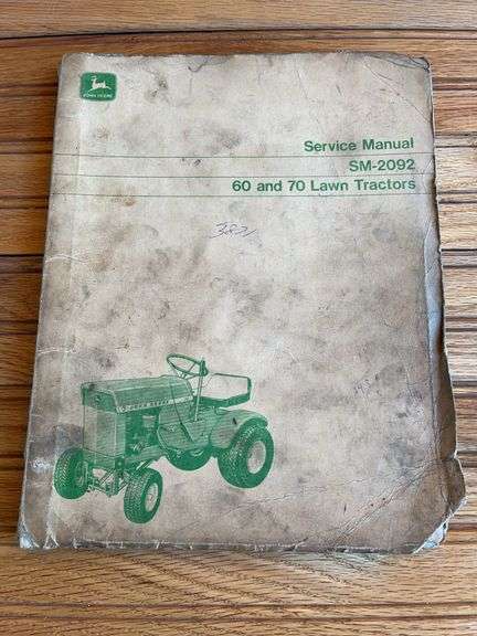 John Deere 60 + 70 L&G Tractors Service Manual image