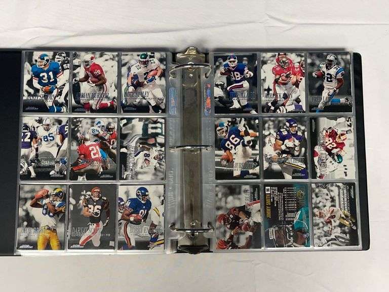 1999 Skybox Dominion Football Set in Binder image