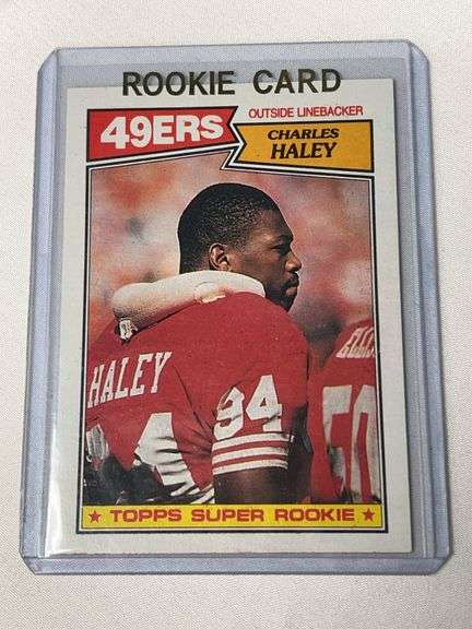 1987 Topps #125 Charles Haley ROOKIE image