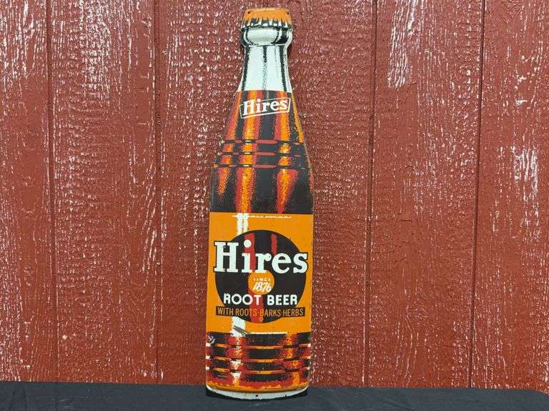 Hires Root Beer Bottle SST Sign image