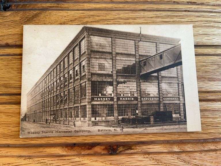 Massey-Harris Harvester Co. Factory Postcard image