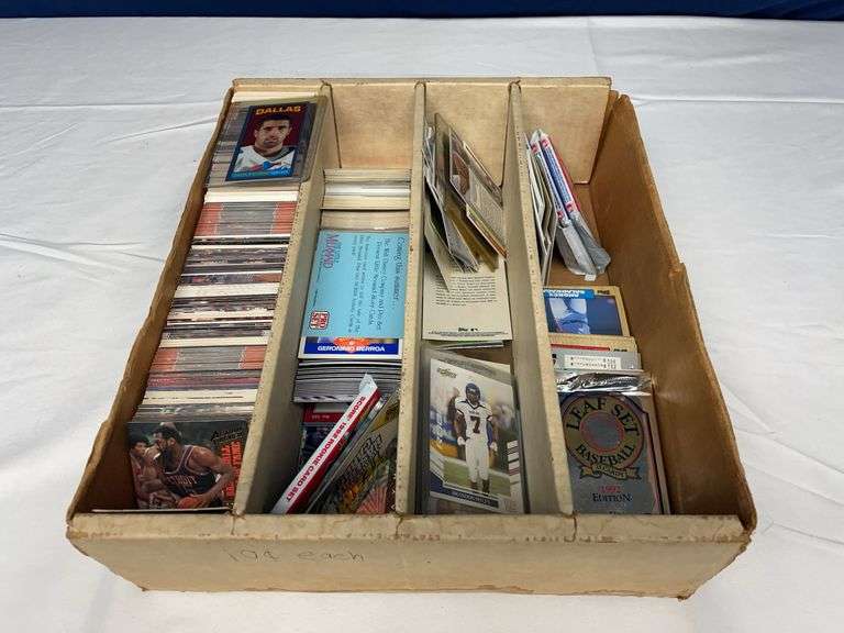 Large Lot of Mixed Sports Cards image