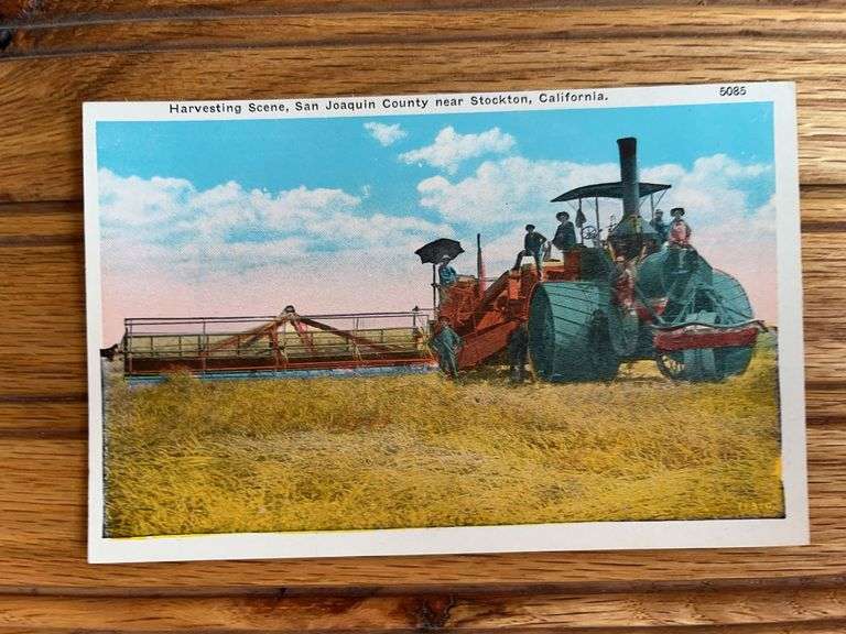 Best Steam Engine Postcard image