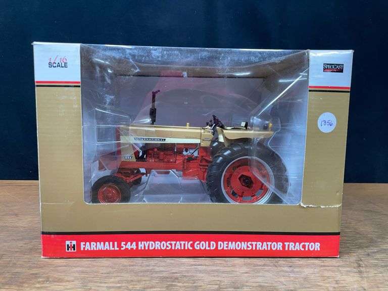 1/16 Farmall 544 Gold Demonstrator 2011 Lafayette NIB SC image