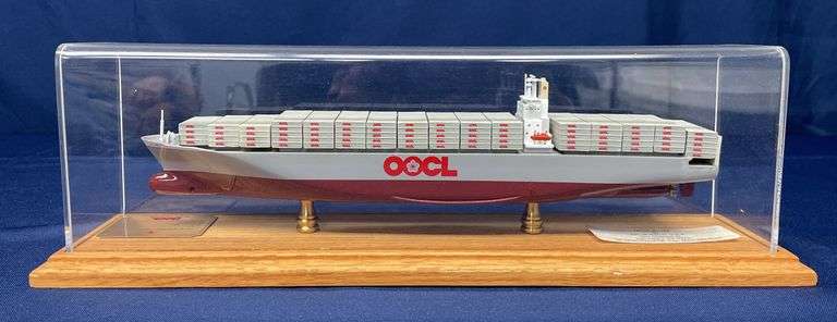 M.V. OOXL America Container Ship R/C Models image