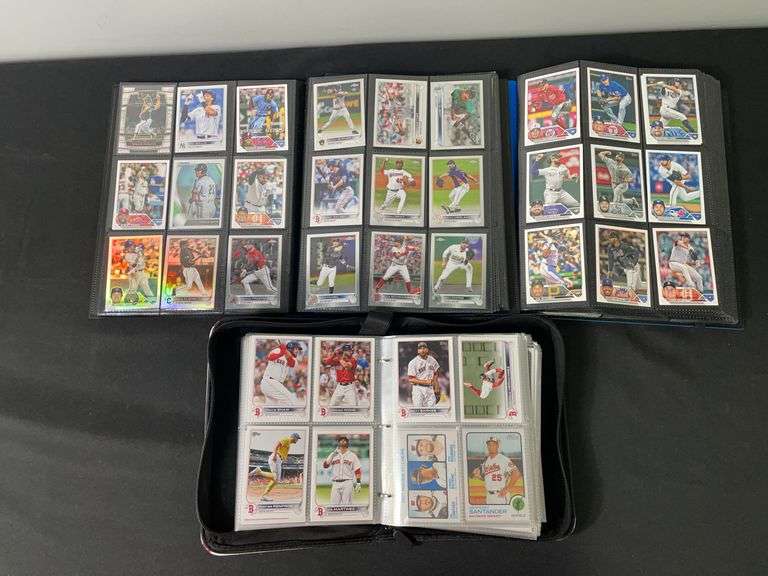 (3) Baseball Card Binders image