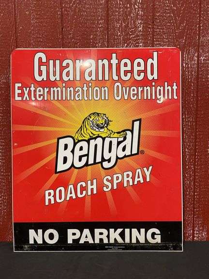 Bengal Roach Spray DST Sign image