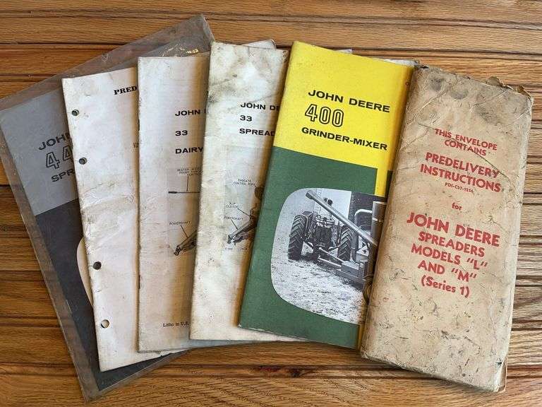 (6) John Deere Implement Manuals image
