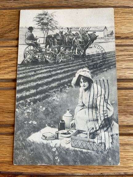 John Deere Furrow Magazine Postcard image