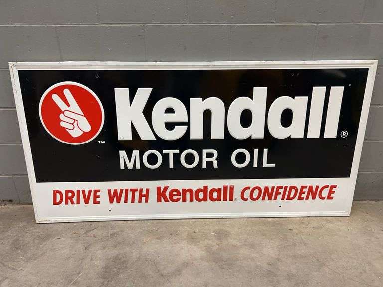 Kendall Motor Oil Sign image