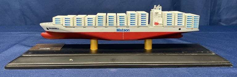 1/720 M.V. Maunawili Matson Container Ship Model image