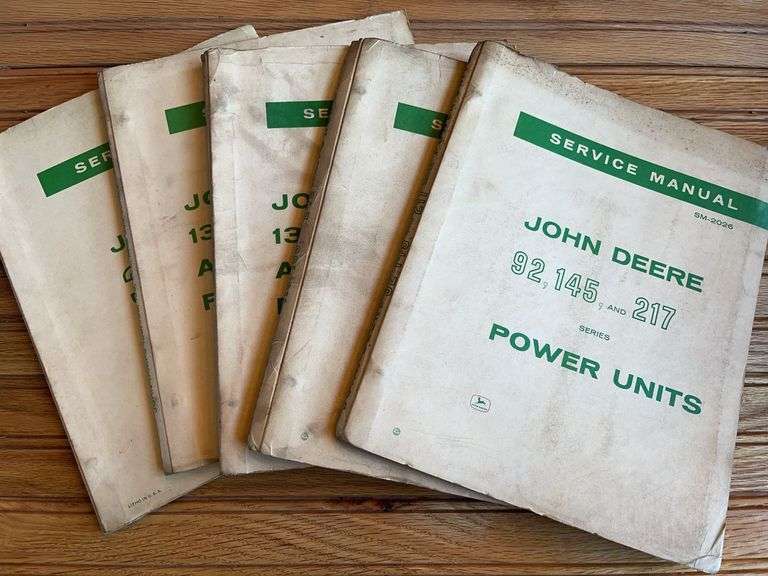 (5) John Deere Power Unit Service Manuals image