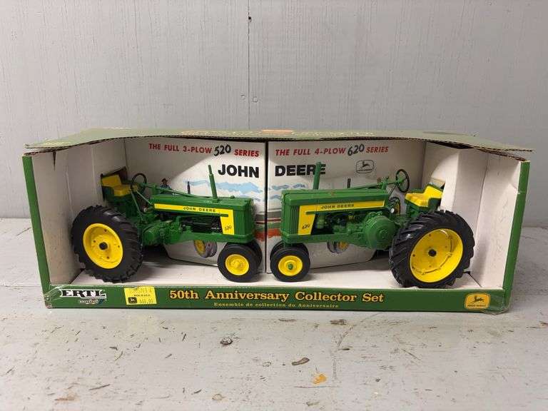 1/16 John Deere Model 520 and 620 50th Anniversary Collector Edition Ertl image
