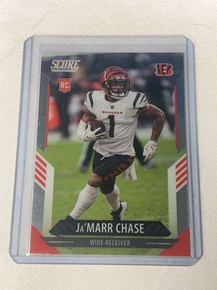 2021 Score #412 Ja'Marr Chase ROOKIE image