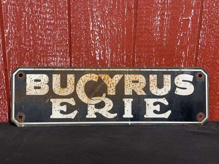 Bucyrus Erie SSP Sign image