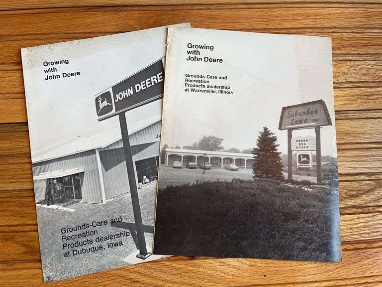 (2) John Deere Grounds Care + Recreation Dealership Literature image