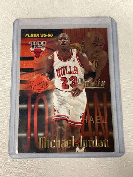 1995 Fleer #323 Michael Jordan Firm Foundation image
