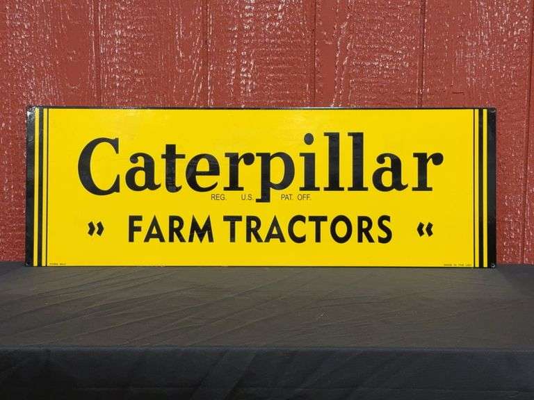 Caterpillar Farm Tractors SSP Sign image