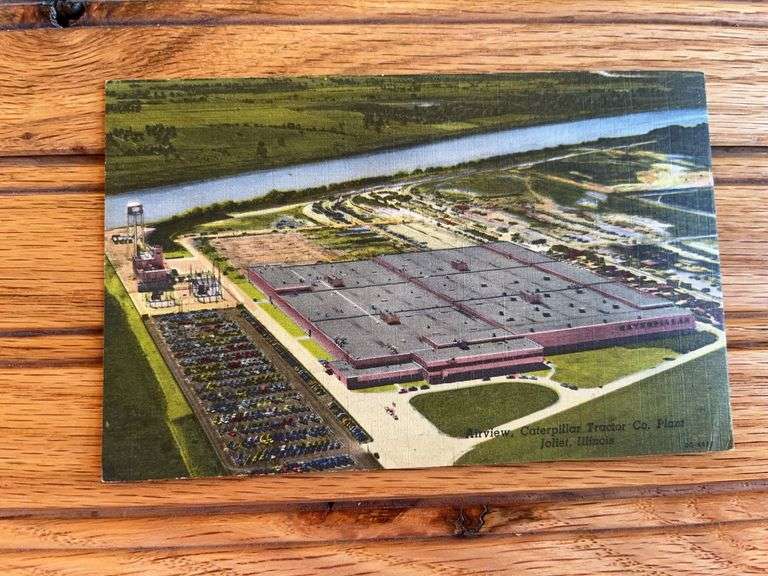 Caterpillar Factory Postcard image