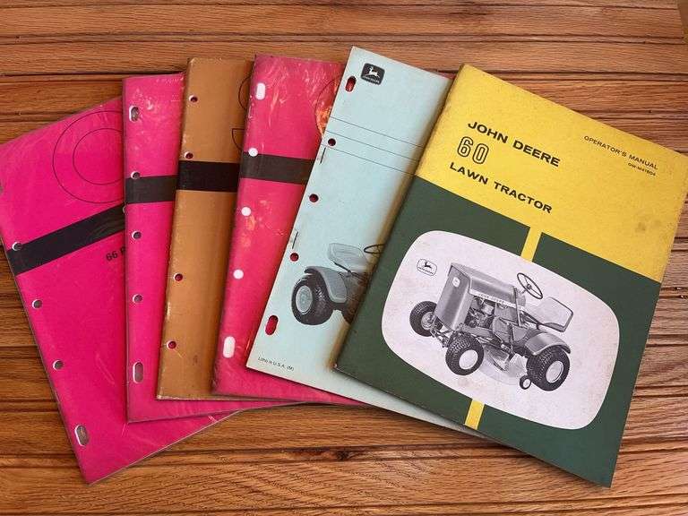 (6) John Deere L&G Manuals image