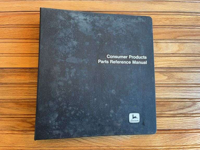 John Deere Consumer Products Parts Reference Manual image