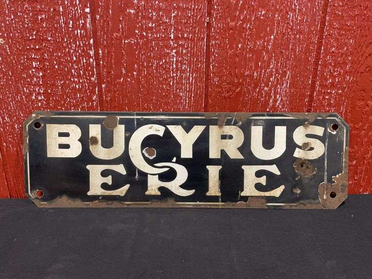 Bucyrus Erie SSP Sign image