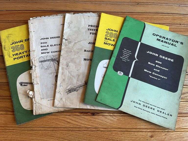(5) John Deere Elevator Manuals image