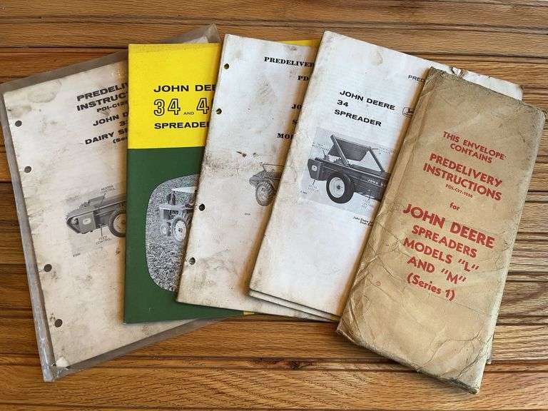 (6) John Deere Spreader Manuals image