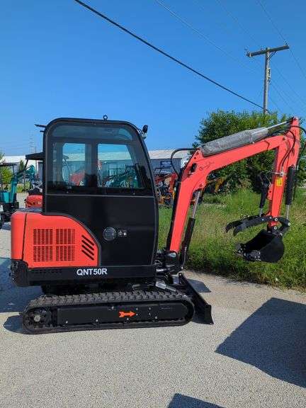 28 HP - CFG Industrial Mini Excavator Enclosed Cab - QNT50R - (2025) image