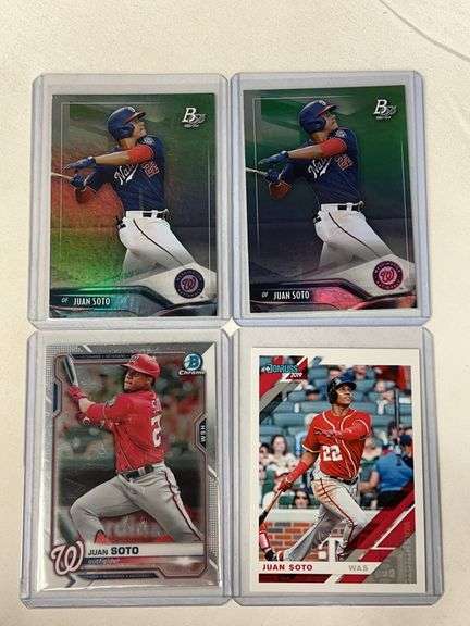 (4) Juan Soto MLB Cards image
