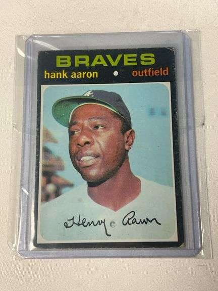 1971 Topps #400 Hank Aaron image