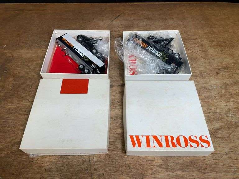 (2) 1/64 Woods Power Semis NIB Winross image
