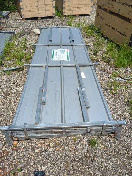 KJ  Heavy Duty 10 Ft Long Galvalime Corrugated Steel Panels - 100pcs. image