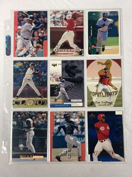 (9) Ken Griffey Jr. MLB Cards image