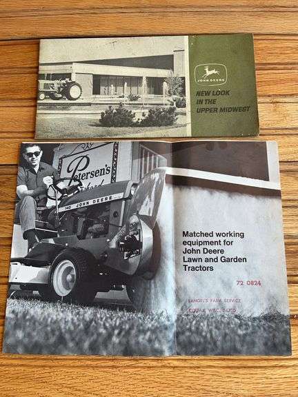 (2) John Deere Sales Literature image
