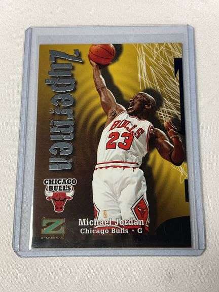 1997 Sky Box Z-Force #190 Michael Jordan Zuperstars image