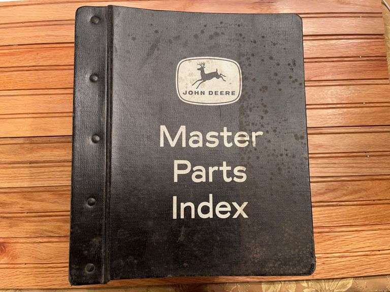 John Deere Master Parts Index image