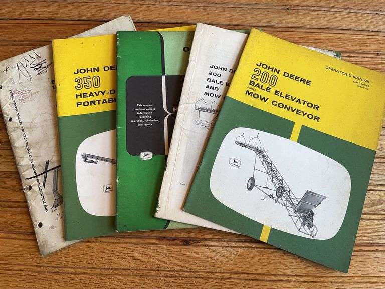 (5) John Deere Elevator Manuals image