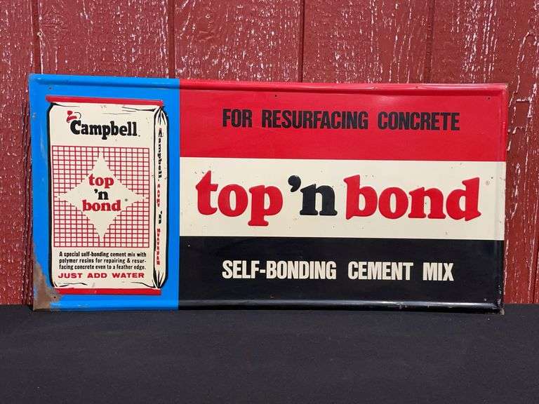 Campbell Top 'n Bond Cement SST Sign image