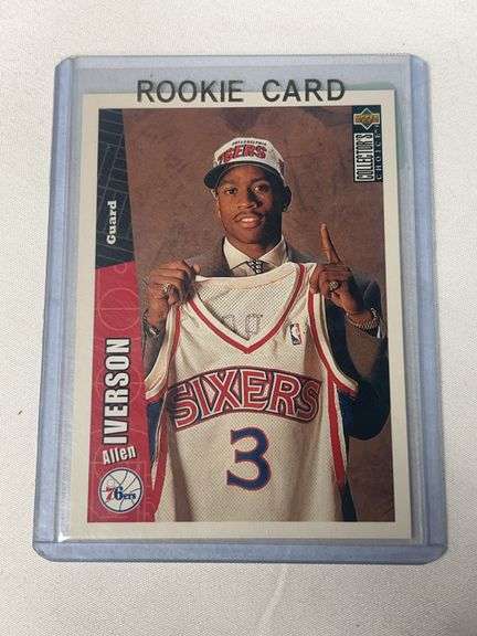 1996 Collector's Choice #301 Allen Iverson ROOKIE image
