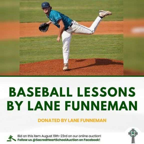 Baseball Lessons with Lane Funneman image