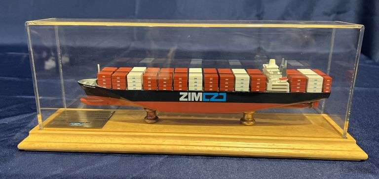 ZIM Barcelona ZIM Container Ship Rich Creations International Model image