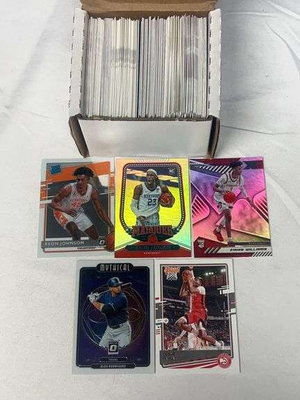 200ct. Box of Modern Basketball Rookies & Stars w/ Inserts image