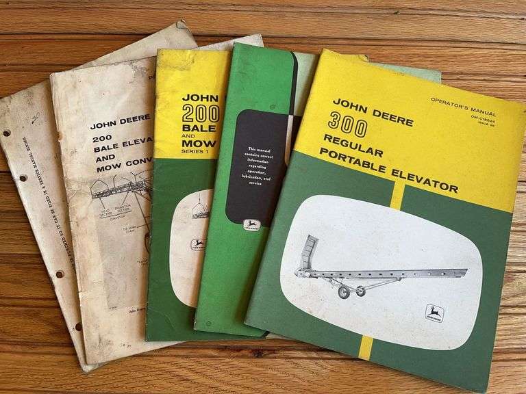 (5) John Deere Elevator Manuals image