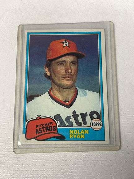 1981 Topps #240 Nolan Ryan image