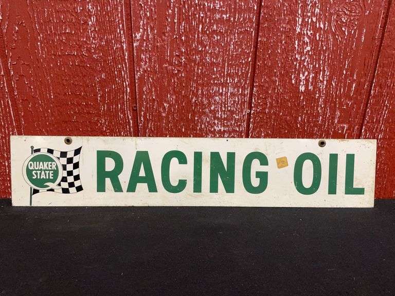 Quaker State Racing Oil DST Sign image