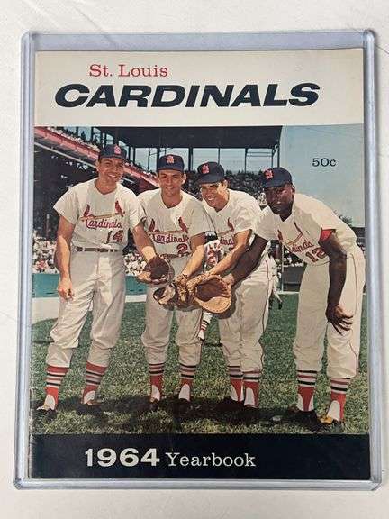1964 St. Louis Cardinals Official Team Yearbook image