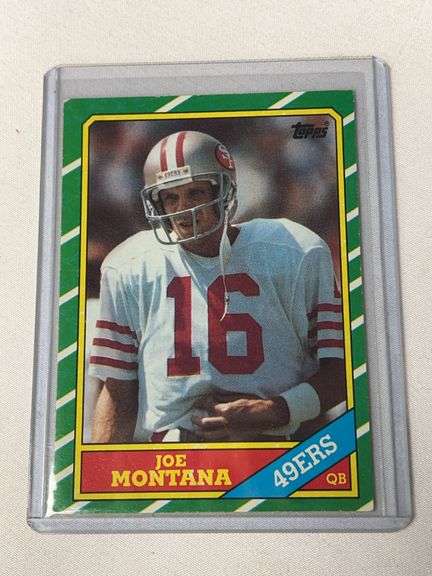 1986 Topps #156 Joe Montana image